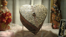 Load image into Gallery viewer, Jungle Print Heart Box

