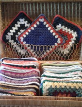 Load image into Gallery viewer, 100% Cotton Dual Sided Trivet-VARIGATED COLORS, SOLD IN SETS OF 2.

