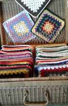 Load image into Gallery viewer, 100% Cotton Dual Sided Trivet-VARIGATED COLORS, SOLD IN SETS OF 2.
