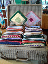 Load image into Gallery viewer, 100% Cotton Dual Sided Trivet-VARIGATED COLORS, SOLD IN SETS OF 2.
