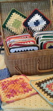 Load image into Gallery viewer, 100% Cotton Dual Sided Trivet-VARIGATED COLORS, SOLD IN SETS OF 2.

