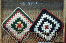 Load image into Gallery viewer, 100% Cotton Dual Sided Trivet-VARIGATED COLORS, SOLD IN SETS OF 2.
