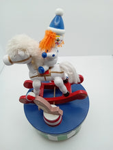 Load image into Gallery viewer, Circus Clown Musical Carousel
