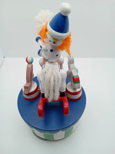Load image into Gallery viewer, Circus Clown Musical Carousel
